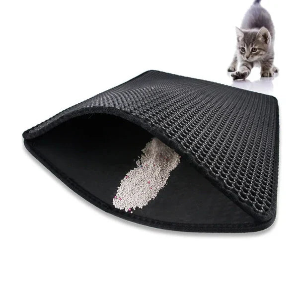 XL Durable Double Layer Scratching Cat Litter Mat