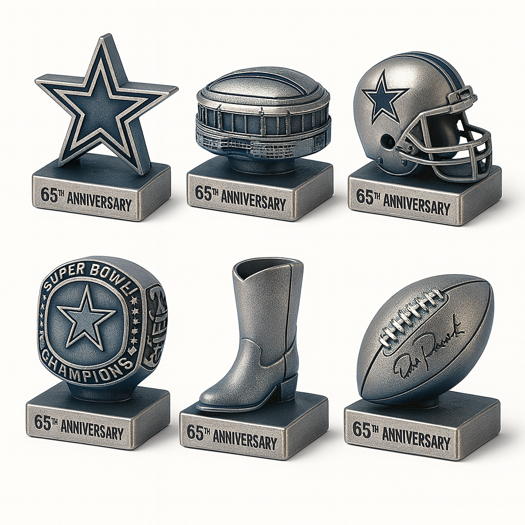 65 Years of Dallas Football Legacy – Collector’s Edition Monopoly 🏈