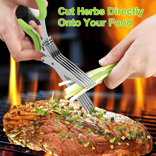 The 5-Blade Precision Herb Cutter