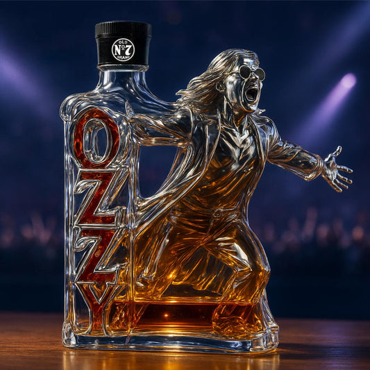 2025 🕯️ In Memory of the Prince of Darkness – Final Tour Tribute Whiskey Bottle