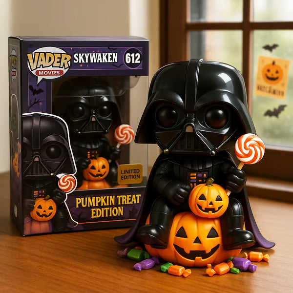 🎃 Limited Edition Dark Night Pumpkin – Galactic Collector Figure 🍭
