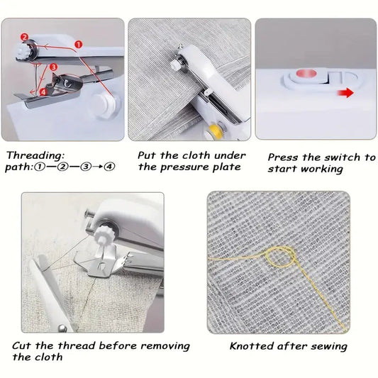 🔥Clearance Sale 49% OFF🔥Mini Handheld Sewing Machine