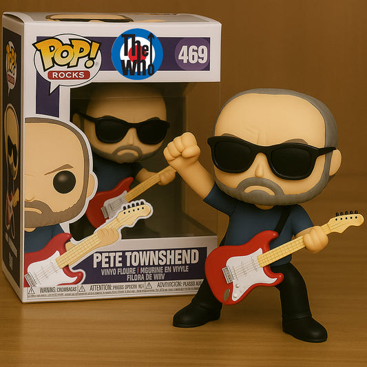 🎸 Rock Legend Vinyl Figure – Windmill Guitar Pose Farewell-Era Collector’s Edition