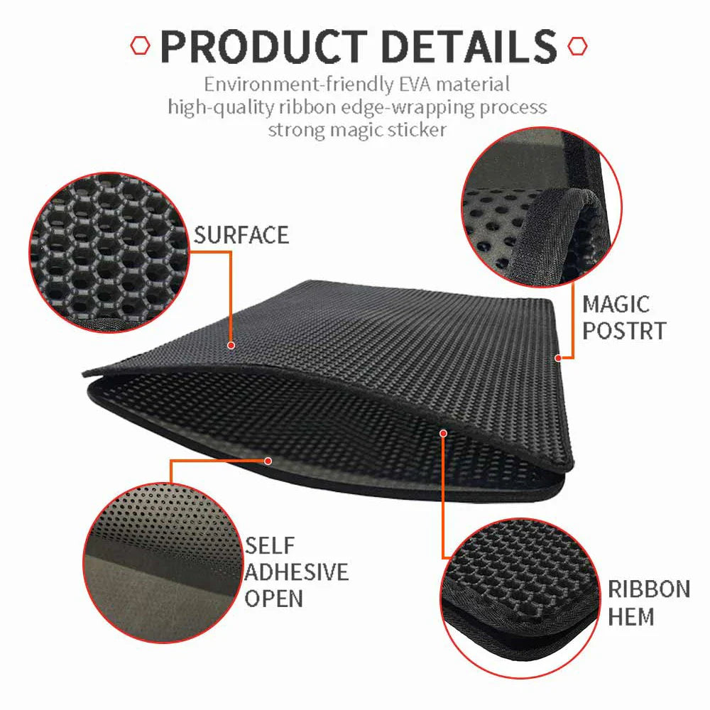 XL Durable Double Layer Scratching Cat Litter Mat