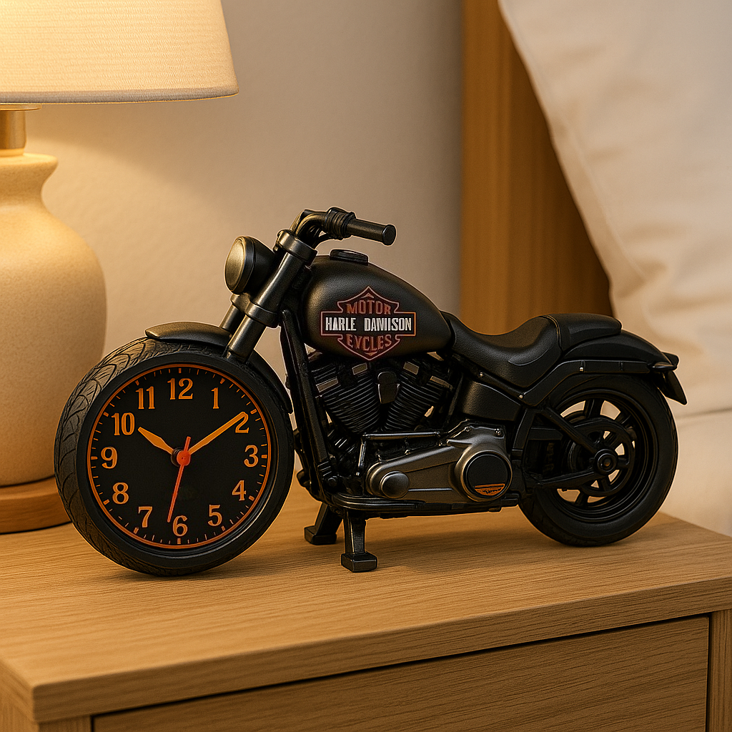 ⏰ Harley-Davidson Fat Boy Engine Alarm Clock: A Motivated Wake-Up Call for Motorcycle Enthusiasts