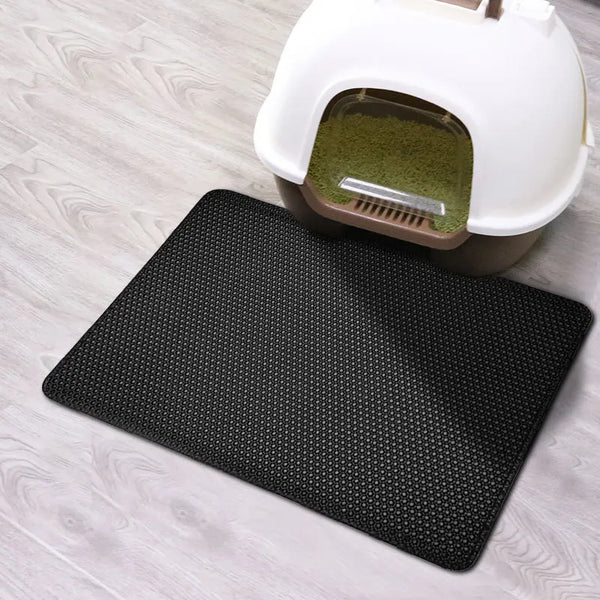 XL Durable Double Layer Scratching Cat Litter Mat