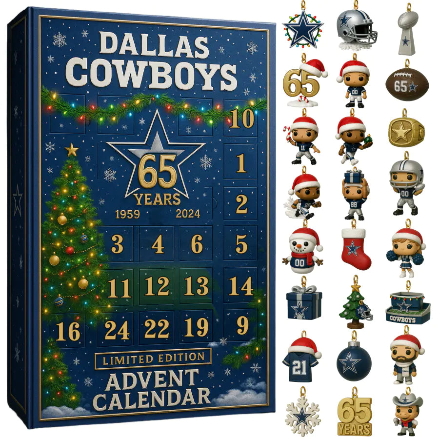 🎄 65 Years of Dallas Football Legacy Advent Calendar 🎄