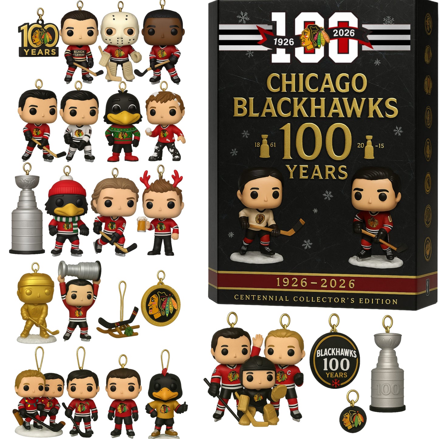 🏒Chicago Hockey Team 100th Anniversary Advent Calendar