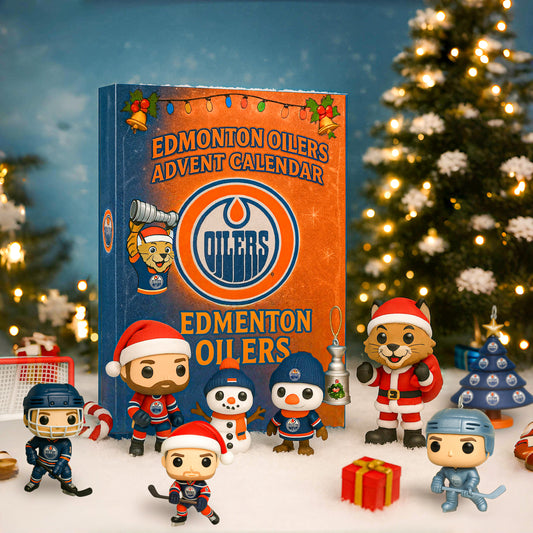 🏒Edmonton Hockey Team Advent Calendar – Christmas Countdown for Fans