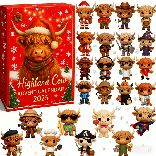 🎄🐮 Highland Cow Advent Calendar 2025
