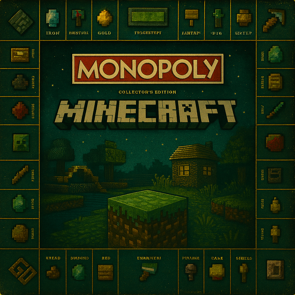 Pixel World Property-Trading Collector’s Edition Board Game