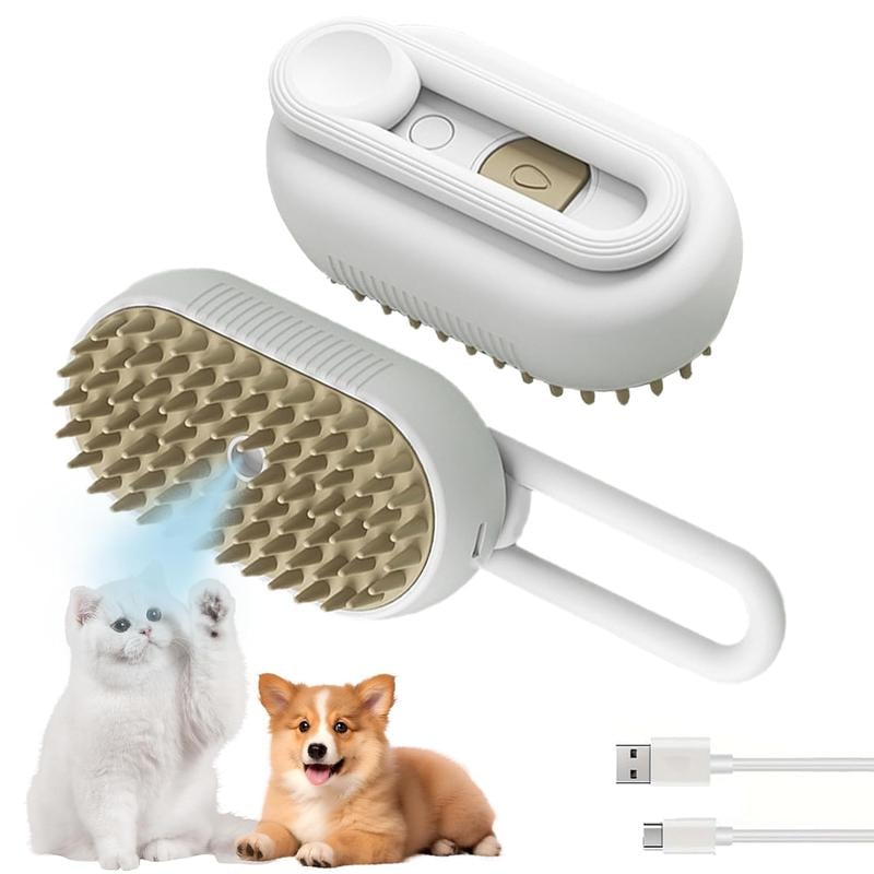 Pet Steam Brush,Cat Dog Hair Remover
