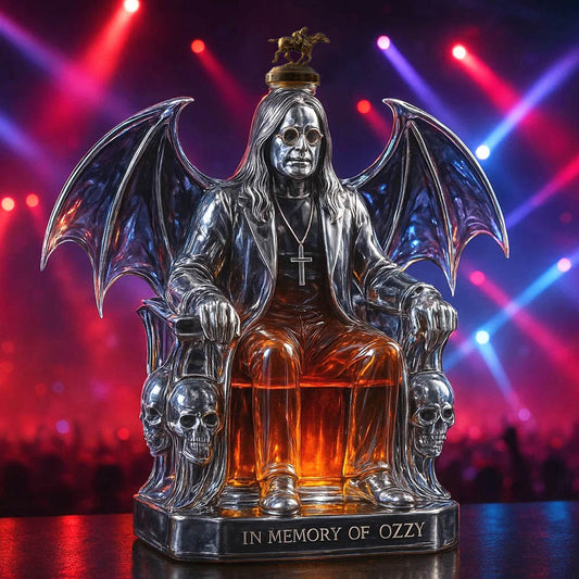 2025 Tribute Whiskey Bottle – In Memory of the Prince of Darkness