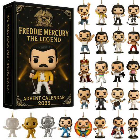 Freddie Mercury The Legend Advent Calendar 2025