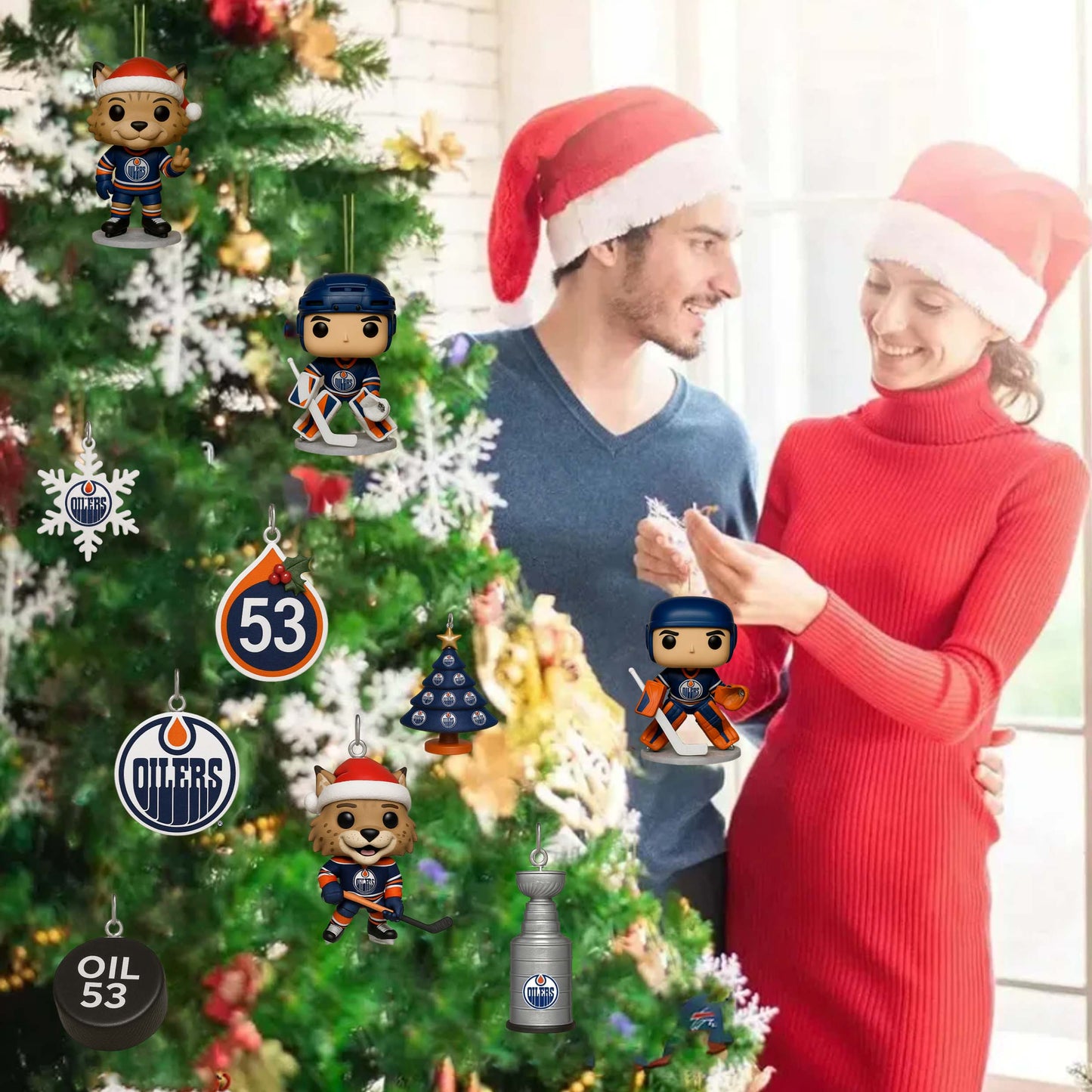 🏒Edmonton Hockey Team Advent Calendar – Christmas Countdown for Fans