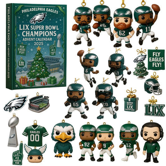 🏈The Philly pro football LIX Super Bowl Champions Advent Calendar 2025