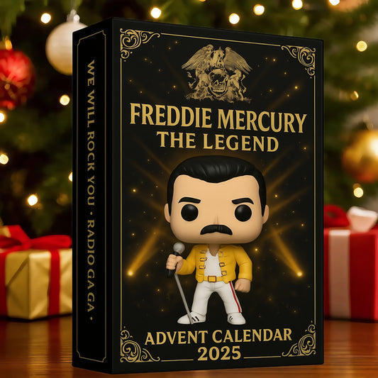 Freddie Mercury The Legend Advent Calendar 2025