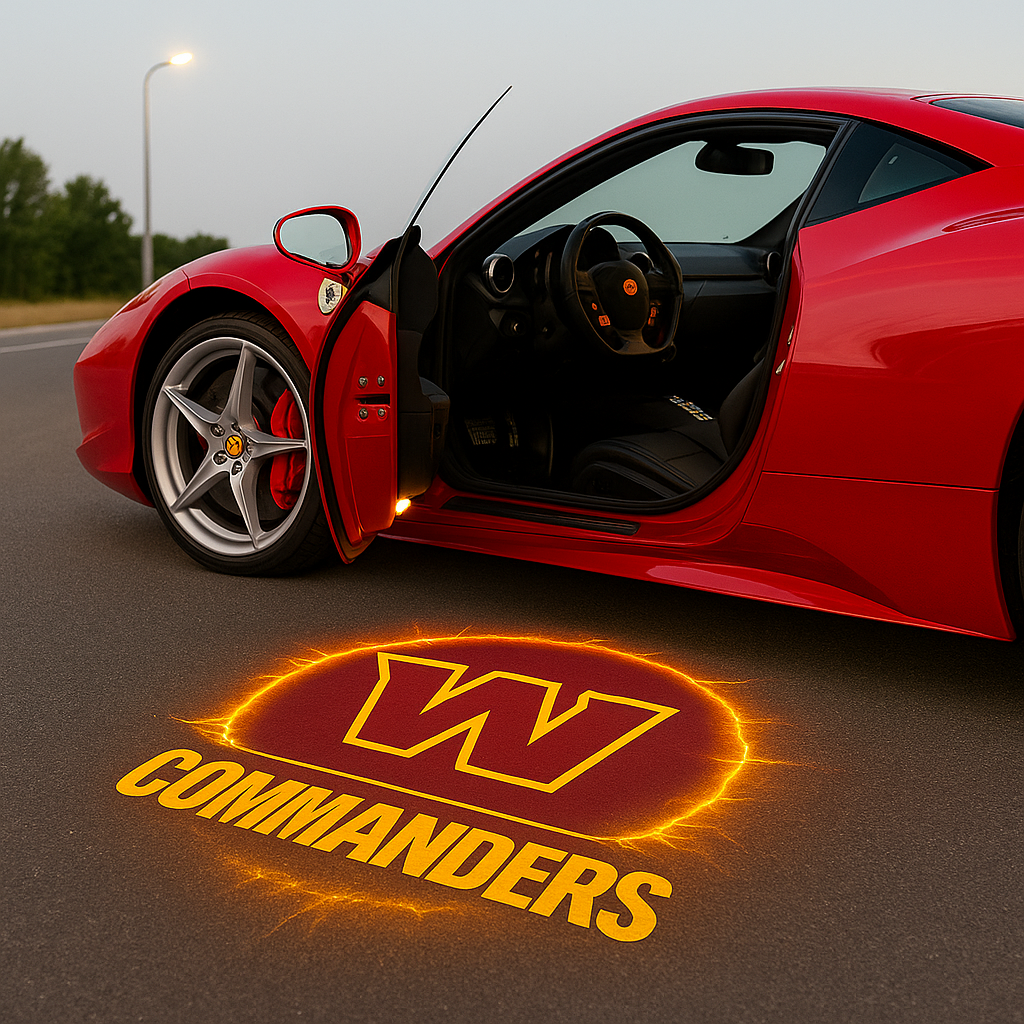 Football Team Car Welcome Lights