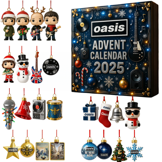 2025 “Live Forever” Britpop-Inspired Advent Calendar – Limited Collector’s Edition🎄
