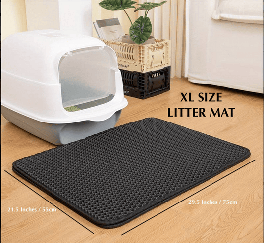 XL Durable Double Layer Scratching Cat Litter Mat