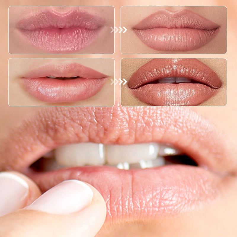 Peel-Off Lip Liner Stain - All Day & Night Lipliner with Hyaluronic Acid & Vitamin E - Long Lasting Formula