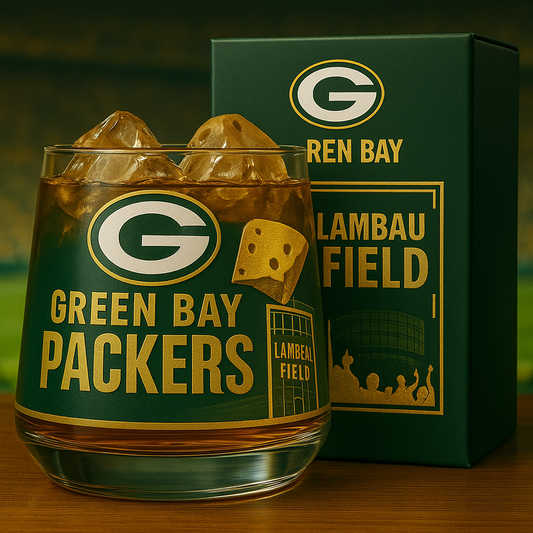 🏈 Green Bay Packers Limited Edition Whiskey Glass