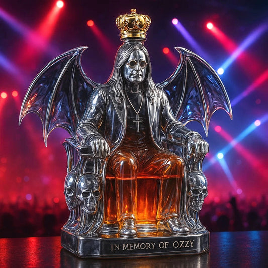 2025 Tribute Whiskey Bottle – In Memory of the Prince of Darkness