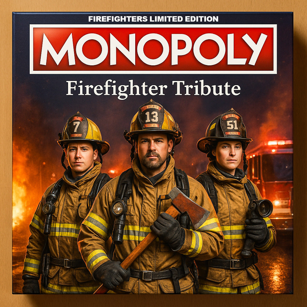 🔥 MONOPOLY: Firefighters Limited Edition- A Collector’s Tribute to Everyday Heroes