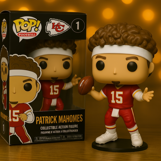 🏈 Patrick Mahomes POP Collectible Figure-Unleash Mahomes Magic