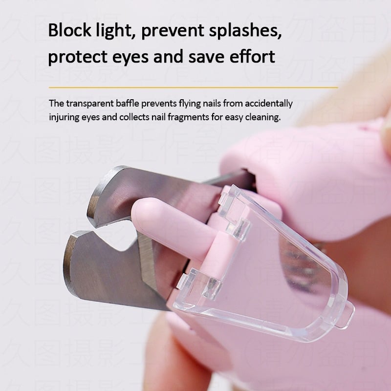 2 in 1 pet nail clippers — —  with LED light