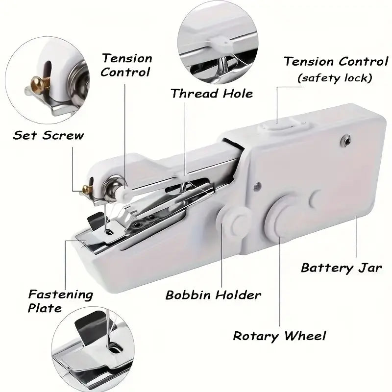 🔥Clearance Sale 49% OFF🔥Mini Handheld Sewing Machine