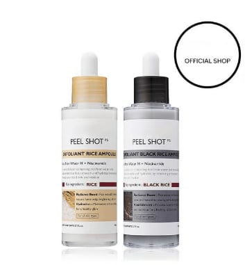 🔥Peel Shot Glow Rice Ampoule Duo