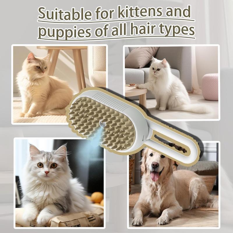 Pet Steam Brush,Cat Dog Hair Remover